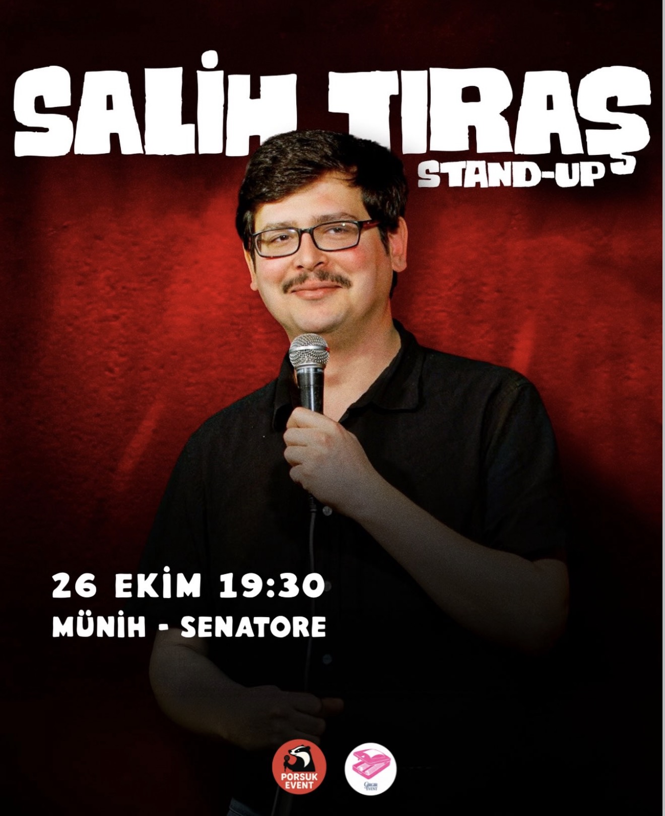 Salih Tıraş Stand-Up in Munich | October 26, 2026 poster