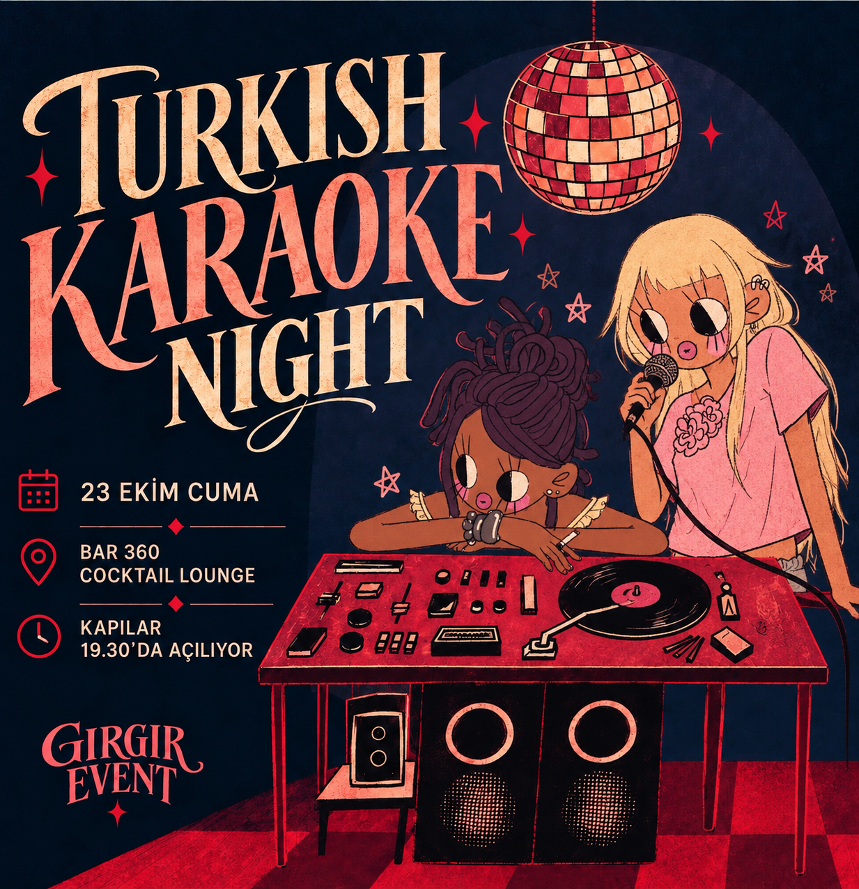Turkish Karaoke Night poster